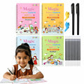 Magic Practice Copybook (4 BOOKS, 1 PEN, 1 GRIP, 10 REFILL) – 50% OFF Today!