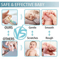 Baby Electric Nail Trimmer with LED Light | Gentle Nail Care for Newborns 0-1 Year & Infants